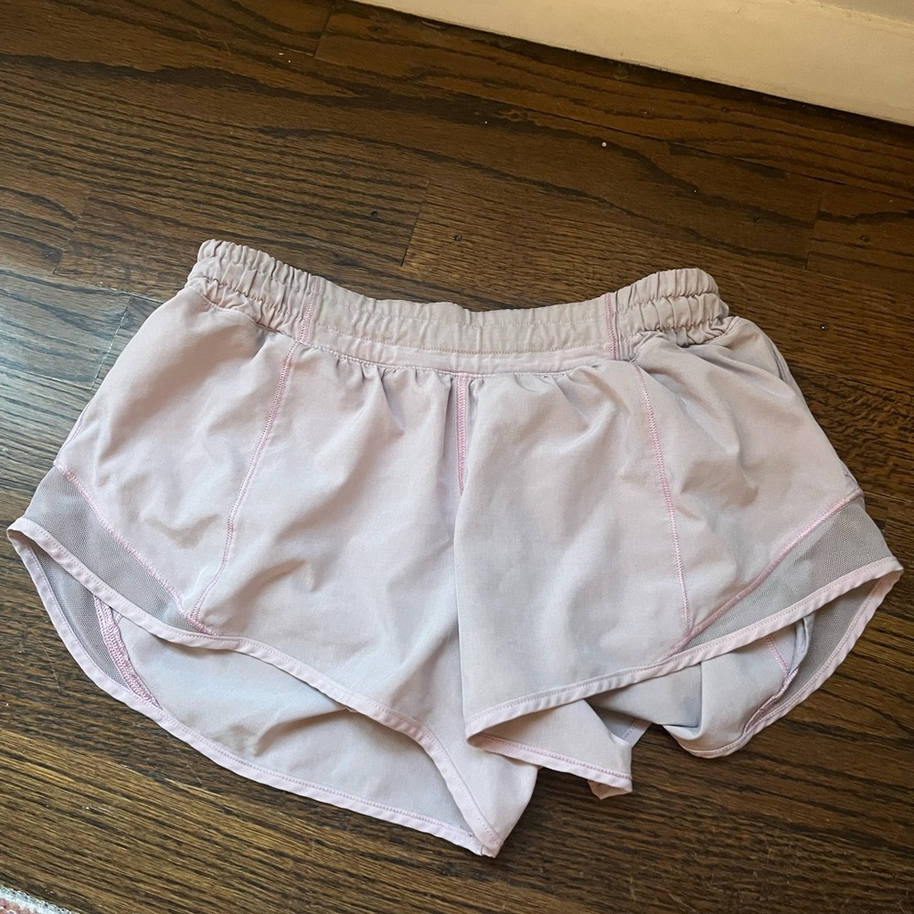 Lululemon Athletica Pink Athletic Shorts Lightweight Breathable Design